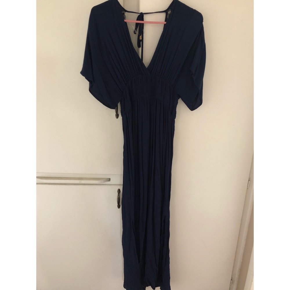 Short sleeve maxi dress